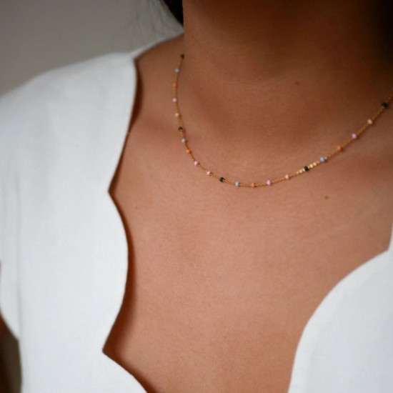 Enamel Lola necklace Dreamy